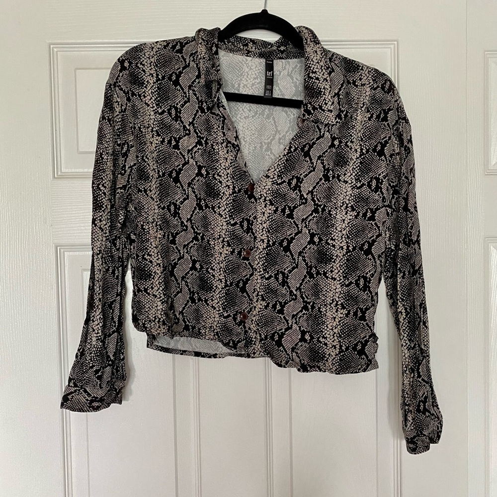 Zara Button Up Blouse